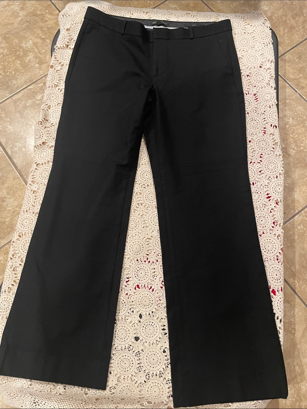 Banana Republic Black Flare Dress Jeans
